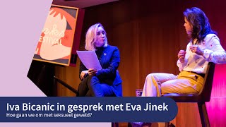 Hoe gaan we om met seksueel geweld  Eva Jinek amp Iva Bicanic  TivoliVredenburg 2022 [upl. by Aelsel]