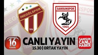 İnegölspor  Samsunspor Canlı Yayın  TFF 2 Lig karşılaşması [upl. by Ettenrahs]