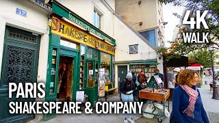 Shakespeare amp Company Famous Bookstore Tour  Starting from Rue Monge in Paris [upl. by Orestes]