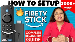 How to Setup Amazon Fire Tv Stick  Step by Step Guide  Detailed In Hindi [upl. by Sakhuja]