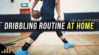 How to Improve Your Dribbling Skills at Home Dribbling Routine for NASTY HANDLES [upl. by Heise]