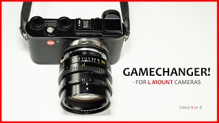 🔴 GameChanger for Leica CL Leica SL2  Any L Mount Cameras  7Artisans LML Close Focus Adapter [upl. by Shrier546]