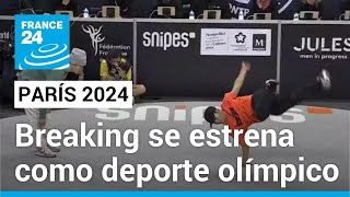 Breaking el único deporte nuevo de los Juegos Olímpicos París 2024 • FRANCE 24 Español [upl. by Danziger]