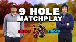 Two 11 Handicappers Battle it out 9 Holes MATCHPLAY [upl. by Studner152]