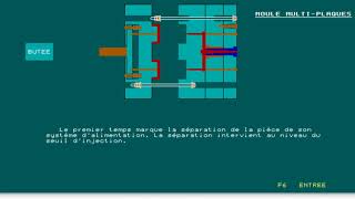 Formation en Plasturgie Injection des plastiquesVidéo N°6 Moules dinjection [upl. by Blinny]