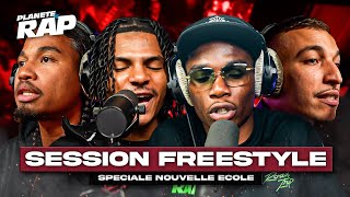 SESSION FREESTYLE SPÉCIALE NOUVELLE ÉCOLE  PlanèteRap [upl. by Braun]