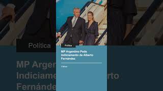 MP Argentino Pede Indiciamento de Alberto Fernández política internacional [upl. by Ardra]