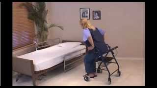 How to use a rolling walker rollator safely [upl. by Gianina]