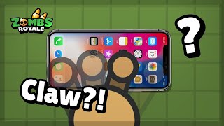 Mobile Using Claw  Zombs Royale [upl. by Erdrich]