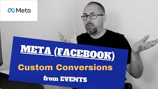 How to configure Custom Conversions on Meta Facebook based on Events amp Parameters [upl. by Asena]