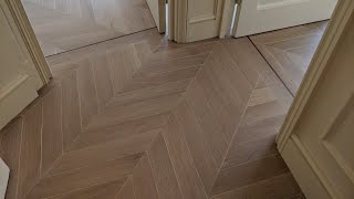 Featuring Chevron Parquet Flooring  Fin Wood Ltd  Crafted for Life [upl. by Kare330]