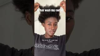 4c hair wash day routine 💇🏾‍♀️ 4chair 4cwashday [upl. by Pearman]