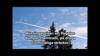 Spridning av miljögifter från flygplan bevisas i satellitbilder [upl. by Fanestil]