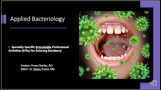 USF Internal Medicine Applied Bacteriology series UTIs [upl. by Elahcar]