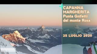 Alba alla Capanna Margherita Punta Gnifetti Monte Rosa [upl. by Easlehc]