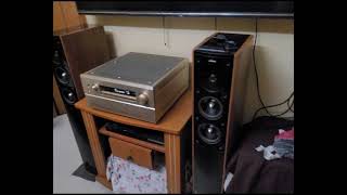 Denon AVC 71 Receiver with jamo tower speakers [upl. by Demetra]