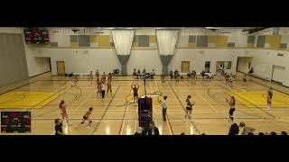 Steinbach Regional Secondary School vs CLR Mens Varsity Volleyball [upl. by Eldrida]