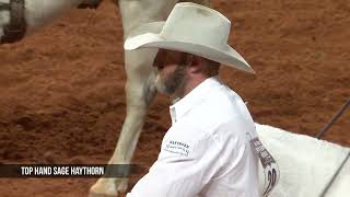 2024 FWSSR Ranch Rodeo Top Hand  Sage Haythorn [upl. by Torin]