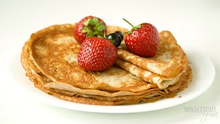 The Best Low Carb Keto Cream Cheese Pancakes Or Crepes Recipe [upl. by Labina]