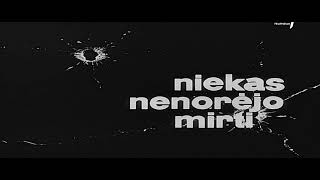 Niekas nenorėjo mirti 1965 [upl. by Anyale]