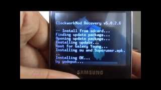 How to Root and Unroot Samsung Galaxy Y Pro Duos It Works [upl. by Meghann293]