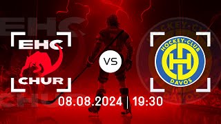 Preseason 2024  EHC Chur  HC Davos [upl. by Anomar255]