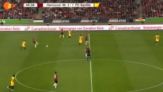 Hannover 96 vs FC Sevilla 21 18082011 EuropaleagueQualifikation Hinspiel Full Match [upl. by Enajharas]