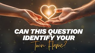 How to Recognize Your Twin Flame With ONE QuestionTwin Flame Sign 👫😍 [upl. by Aieki]