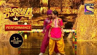 Florina और Pruthviraj की Cute Punjabi Performance  Super Dancer 4  सुपर डांसर 4 [upl. by Nnayhs]