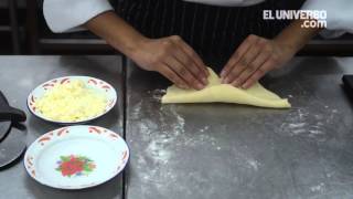 Receta para preparar las empanadas de viento [upl. by Ahtela]