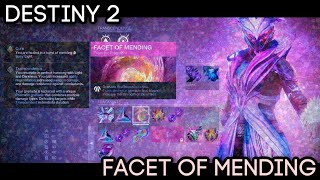 How To Get Facet of Mending  Prismatic Fragments  DESTINY 2 [upl. by Yesllek]