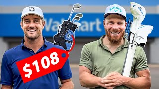 Can Bryson DeChambeau Beat Me With A Walmart Starter Set Of Clubs [upl. by Bathilda]