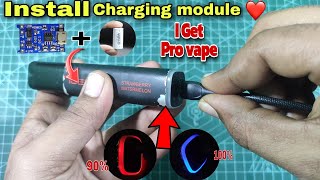 how to charge i get pro legend install charging module 5000mAH Battery🔋 TechnoDada [upl. by Demmahum]