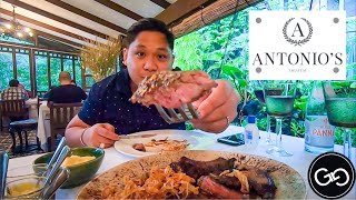 ANTONIOS RESTAURANT EXPERIENCE  NO 1 RESTAURANT IN TAGAYTAY [upl. by Tibbs]