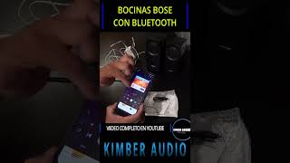 Bocinas BOSE con bluetooth short [upl. by Ytitsahc]