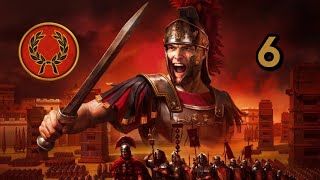 ELEPHANTS IN SARDINIA Total War Rome Remastered  Julii Campaign 6 [upl. by Ecirtak]