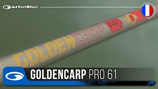 Canne au Carpe au Coup Garbolino  GOLDENCARP PRO 61 [upl. by Daisie]