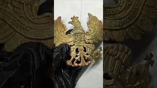 WW1 Pickelhaube Prussian Eagle Frontplate pickelhaube [upl. by Enyrb192]