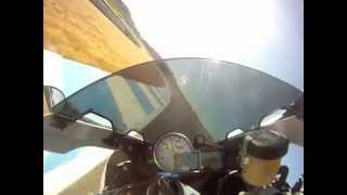 Onboard the BMW HP4 at Jerez [upl. by Oralee]