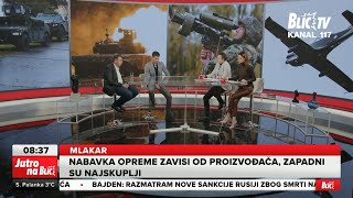 Pitali smo KAKVO JE NAORUŽANJE KUPILA VOJSKA SRBIJE  JUTRO NA BLIC [upl. by Zosima]