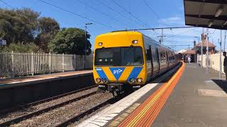 Trains at Yarraville Part 1 [upl. by Leahcim]