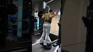 Try these leaning barbell calve raises in the power rack if you’re looking for a better stretch [upl. by Noivad]