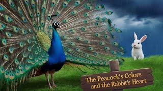 quotThe Peacocks Colors and the Rabbits Heartquot Magical moral tales Animated stories for Kids [upl. by Nosac]