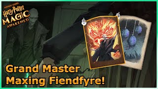 The BEST Fiendfyre Deck GRAND MASTER  Harry Potter Magic Awakened [upl. by Tiossem972]