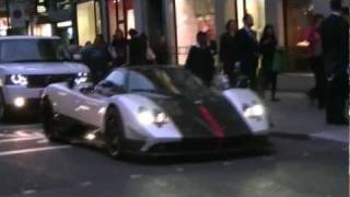 Pagani Zonda Cinque Powerslide  Sound [upl. by Engvall]