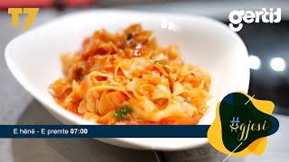 Kuzhina e Vapiano  Pasta Gamberetti me sos domatesh  gjesi  T7 [upl. by Suiraj]