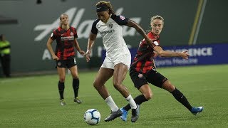 Highlights Portland Thorns FC vs North Carolina Courage  September 11 2019 [upl. by Hpesoj]