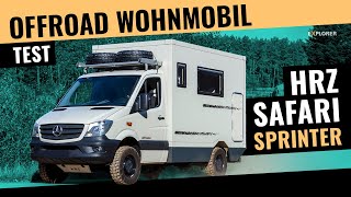 MB Sprinter 4x4 Wohnmobil der 35TonnenKlasse – Kann das gut gehen❓ [upl. by Edahs]