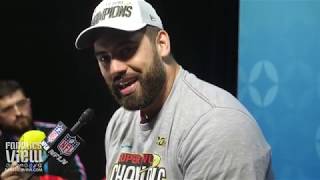 Laurent DuvernayTardif Reacts to Improbable Journey from Canada to Super Bowl LIV Champion [upl. by Liborio]