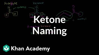 Ketone naming  Aldehydes and ketones  Organic chemistry  Khan Academy [upl. by Corrina]